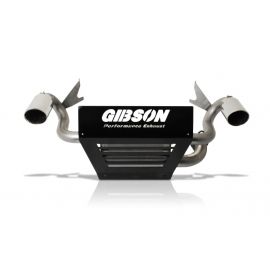 Gibson 16-18 Polaris RZR XP Turbo EPS Base 2.25in Dual Exhaust - Stainless