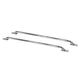 Go Rhino 94-18 Dodge Pick Up / Ram 1500/2500HD/3500 Stake Pocket Bed Rails - Chrome