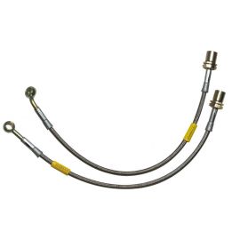 Goodridge 90-91 Honda CRX SI w/ Rear Disc SS Brake Lines