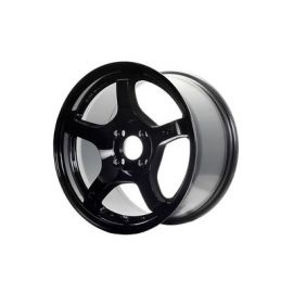 Gram Lights 57CR 15x8.0 +28 4x100 Glossy Black Wheel