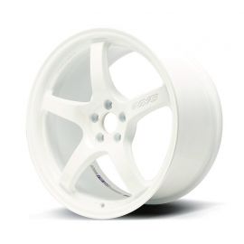 Gram Lights 57CR 17x9 +38 5x100 Ceramic White Pearl Wheel