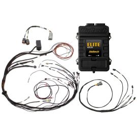 Haltech Elite 1500 Terminated Harness ECU Kit w/ Square EV1 Injector Connectors