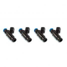 Injector Dynamics 1340cc Injectors - 48mm Length - 14mm Black Bottom - 14mm Lower O-Ring (Set of 4)