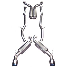 Injen 09-20 Nissan 370Z Dual 60mm SS Cat-Back Exhaust w/ Built In Resonated X-Pipe