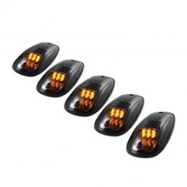 Xtune 5 pcs Roof Cab Marker Parking Running Lights Smoked ACC-011 buy in USA