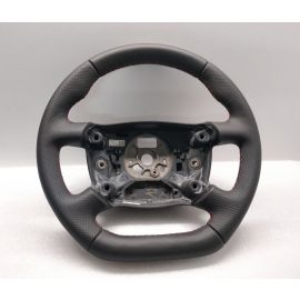 AUDI STEERING WHEEL FLAT BOTTOM A4 8E BLACK LEATHER A6 A8 A2 A3 buy in USA