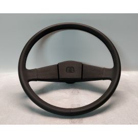 VW CLASSIC STEERING WHEEL WOLFSBURG LEATHER GOLF MK1 MK2 JETTA CADDY CAMPER POLO buy in USA