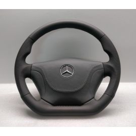 MERCEDES VITO W638 LEATHER STEERING WHEEL FLAT BOTTOM 1997-2003 CUSTOM buy in USA