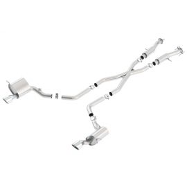 Borla 2015 Jeep Grand Cherokee SRT8 ATAK Dual Round Rolled Exit Catback Exhaust buy in USA