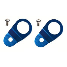 Torque Solution Radiator Mount Combo with Inserts (Blue) : Mitsubishi Evolution 7/8/9 buy in USA