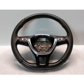 VW GOLF 7 Sport Steering Wheel Carbon, Apple Green stitch Eos Scirocco T5 T6 buy in USA