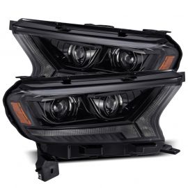 AlphaRex 2019+ Ford Ranger PRO-Series Proj Headlights Plank Style Alpha Black w/Seq Signal/DRL buy in USA