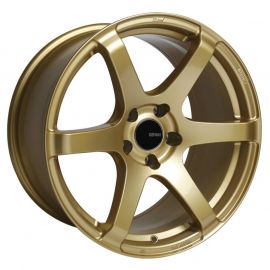 Enkei T6S 17x8 45mm Offset 5x100 Bolt Pattern 72.6 Bore Gold Wheel buy in USA