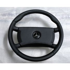 MERCEDES R107 SL SLC STEERING WHEEL LEATHER W123 W126 buy in USA