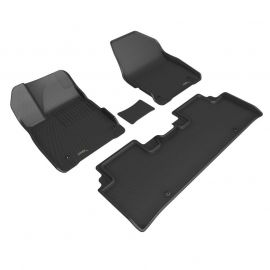 3D MAXpider 2022 Kia EV6 Kagu 1st & 2nd Row Floormat - Black buy in USA