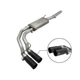 aFe Rebel Exhausts Cat-Back SS Ford F-150 04-08 V8 4.6/5.4L w/ Black Tips buy in USA