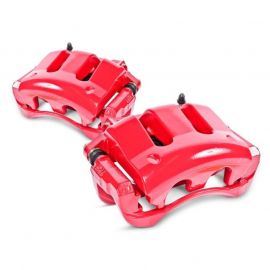 Power Stop 99-10 Volkswagen Beetle Front Red Calipers w/Brackets - Pair buy in USA