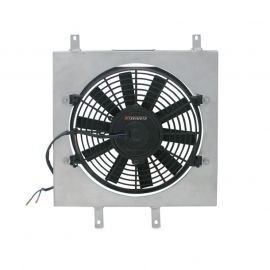 Mishimoto 22x18x3.5 Dual Pass Race Radiator Aluminum Fan Shroud Kit buy in USA