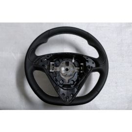 ALFA ROMEO GIULIETTA Leather Steering Wheel Flat White Stitch NEW buy in USA