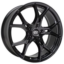 Enkei Vulcan 17X7.5 38mm Offset 5x114.3 Bolt 72.6mm Bore Gloss Black Wheel buy in USA