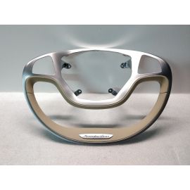 MERCEDES S W222 STEERING WHEEL TRIM INSERT A2224602303 SILVER LEATHER (Copy) buy in USA