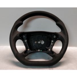 Mercedes AMG steering wheel SL55 R230 CLS W211 CLK Flat Bottom Alcantara buy in USA