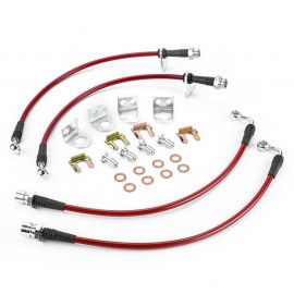 Power Stop 90-97 Mazda Miata (NA/NB) Front & Rear Stainless Steel Brake Hose Kit buy in USA