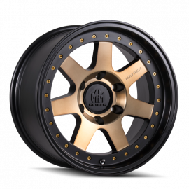 Mayhem 8300 Prodigy 17x9 / 6x139.7 BP / -6mm Offset / 106mm Hub Matte Black w/ Bronze Tint Wheel buy in USA