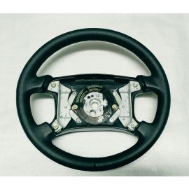 BMW E34 E36 STEERING WHEEL NEW BLACK LEATHER E31 E32 buy in USA