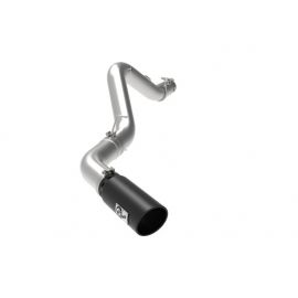 aFe Large Bore-HD 5 IN 409 SS DPF-Back Exhaust System w/Black Tip 20-21 GM Truck V8-6.6L buy in USA