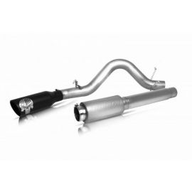 Gibson 04-10 Nissan Titan SE 5.6L 4in Patriot Skull Series Cat-Back Single Exhaust - Stainless buy in USA