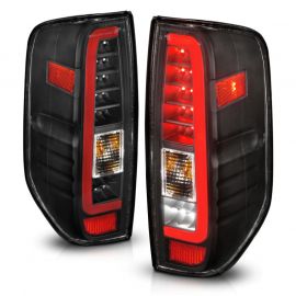 ANZO 2005-2021 Nissan Frontier LED Taillights Black Housing/Clear Lens buy in USA