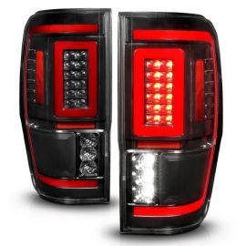 ANZO 19-22 Ford Ranger Full LED Taillights w/ Lightbar Sequential Signal Black Housing/Clear Lens buy in USA