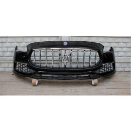 MASERATI QUATTROPORTE BUMPER FRONT GRANLUSSO OEM 2019+ BLACK buy in USA