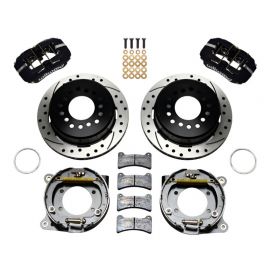 Wilwood Dynapro Low-Profile 11.00in P-Brake Kit Drilled Ford 8.8 w/2.50in Offset-5 Lug buy in USA