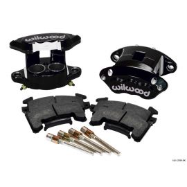 Wilwood D154 Front Caliper Kit - Black 1.62 / 1.62in Piston 1.04in Rotor buy in USA