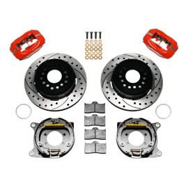 Wilwood Forged Dynalite P/S Park Brake Kit Drilled Red Ford 8.8 w/2.5in Offset-5 Lug buy in USA