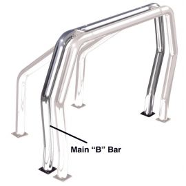 Go Rhino RHINO Bed Bar - Rear Main B bar - Chrome buy in USA