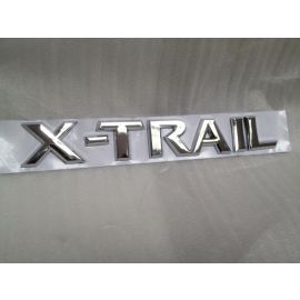 3D REAR BADGE EMBLEM CHROME FOR NISSAN X-TRAIL ADHESIVE 200mm buy in USA