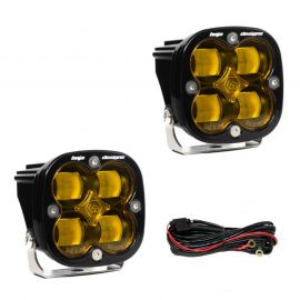 Baja Designs Squadron SAE LED Auxiliary Light Pod Pair - Amber buy in USA