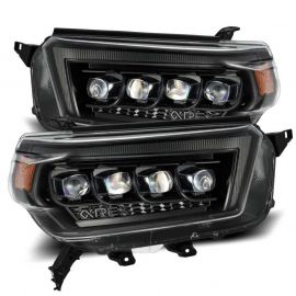 AlphaRex 10-13 Toyota 4Runner NOVA LED Proj Headlights Plank Style Alpha Black w/Seq Signal/DRL buy in USA