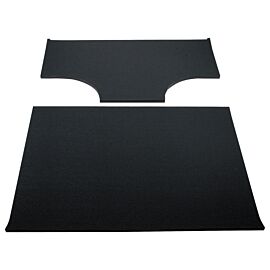 DEI 03-06 Jeep Wrangler TJ 2-Door w/Speaker Pods Boom Mat Headliner - 2 Piece - Black buy in USA