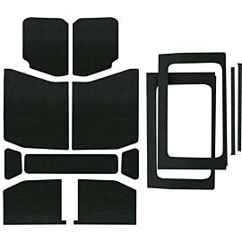 DEI 18-23 Jeep Wrangler JL 4-Door Boom Mat Complete Headliner Kit - 13 Piece - Black buy in USA