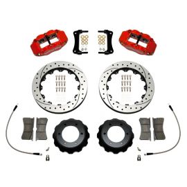 Wilwood Narrow Superlite Red 6R Front Kit 12.88in Drilled Rotor w/ Lines 05-15 Toyota Tacoma buy in USA