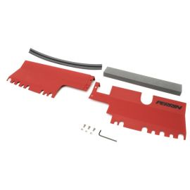 Perrin 15-21 WRX/STI Radiator Shroud (Without OEM Intake Scoop) - Red buy in USA