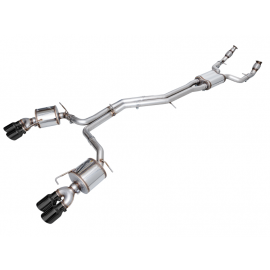 AWE Tuning 19-23 Audi C8 S6/S7 2.9T V6 AWD Touring Edition Exhaust - Diamond Black Tips buy in USA