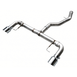 AWE 19-23 BMW 330i / 21-23 BMW 430i Base G2X Track Edition Axle Back Exhaust - Chrome Silver buy in USA