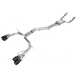 AWE Tuning 19-23 Audi C8 S6/S7 2.9T V6 AWD Track Edition Exhaust - Diamond Black Tips buy in USA