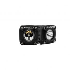 Rigid Industries Revolve Pod w/White Trim Ring - Pair buy in USA