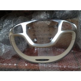 MERCEDES S W222 STEERING WHEEL TRIM INSERT A2224602303 SILVER LEATHER buy in USA